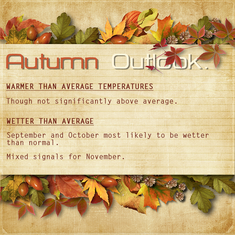 Long Range Autumn Weather Forecast Netweather.tv