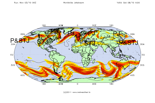 Current Weather Map Jet Stream