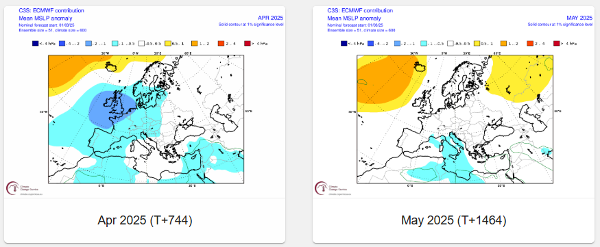 Screenshot of a computer screen showing weather model