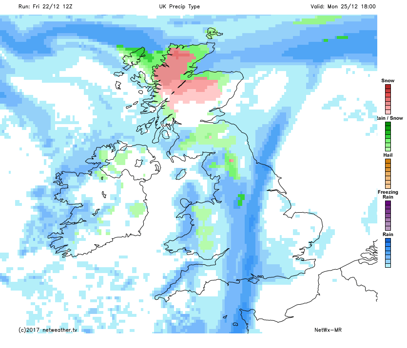 Christmas Weather Forecast - White Xmas 2017