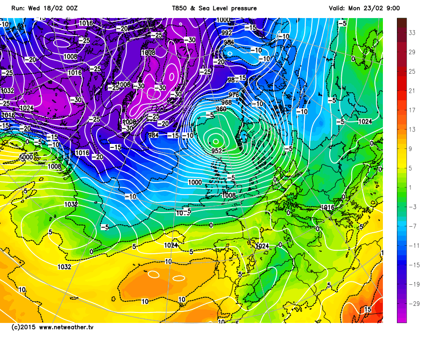 Synoptic Analysis - Increasingly unsettled and stormy end to Februay