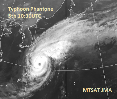 Japan watches as Typhoon Phafone  heading for Tokyo