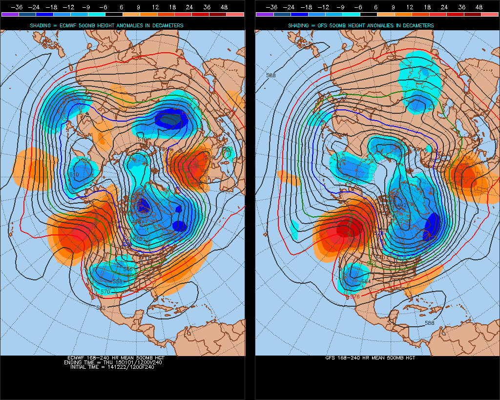 Synoptic Outlook - Christmas Week And Beyond To The New Year