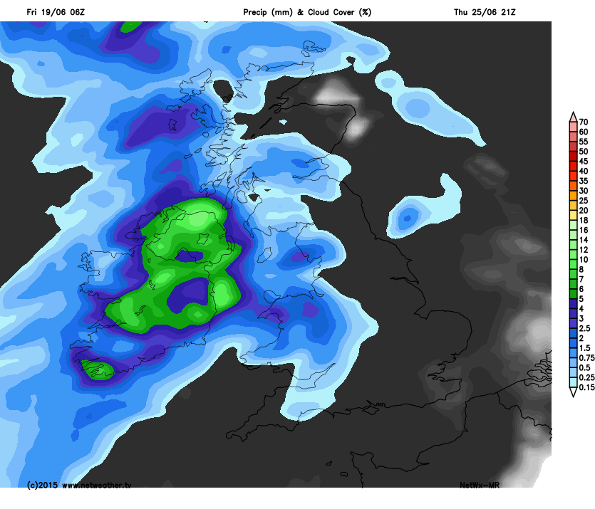 Rain Thursday night