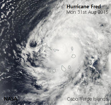 Unusual Hurricane Fred