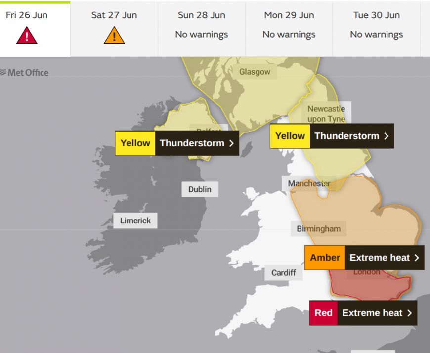 Stifling humidity and record-breaking heat break down as fresher ...