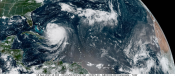 Hurricane Erin remains large and dangerous in the western Atlantic