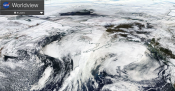 Alaskan flood evacuations after ex-Typhoon Halong devastates the west coast