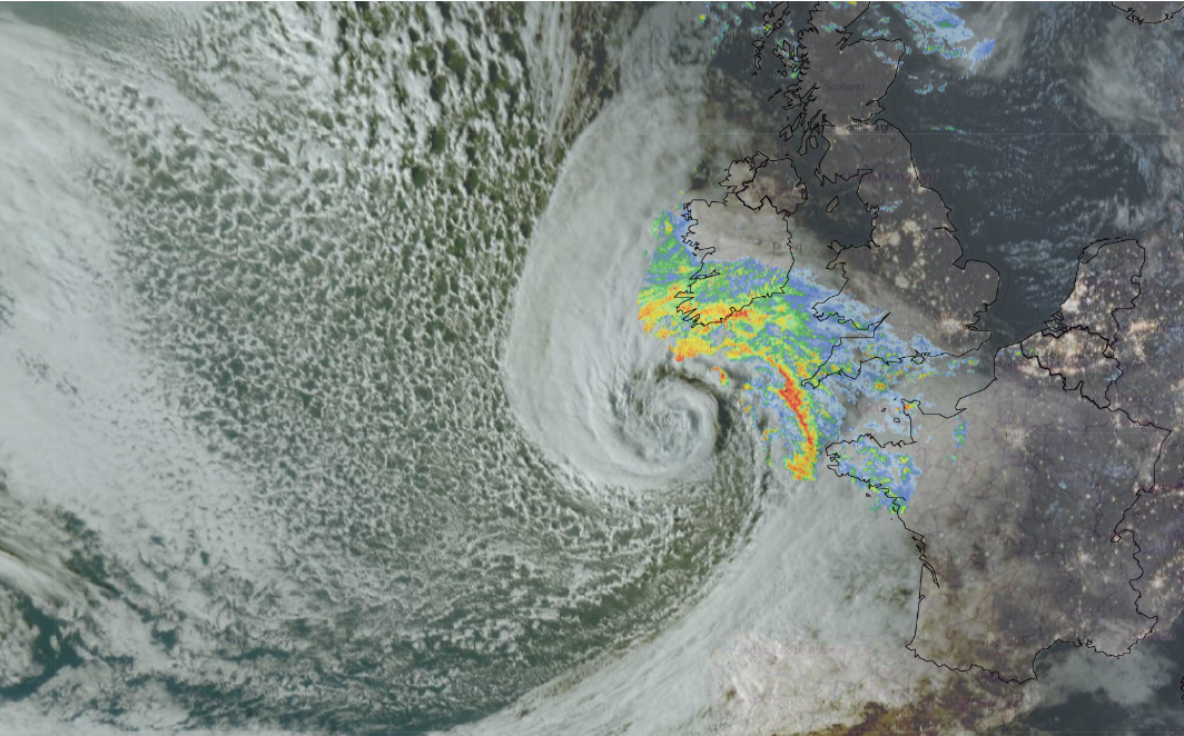 Gales sweep the English Channel on Friday as Storm Austen threatens ferry disruption
