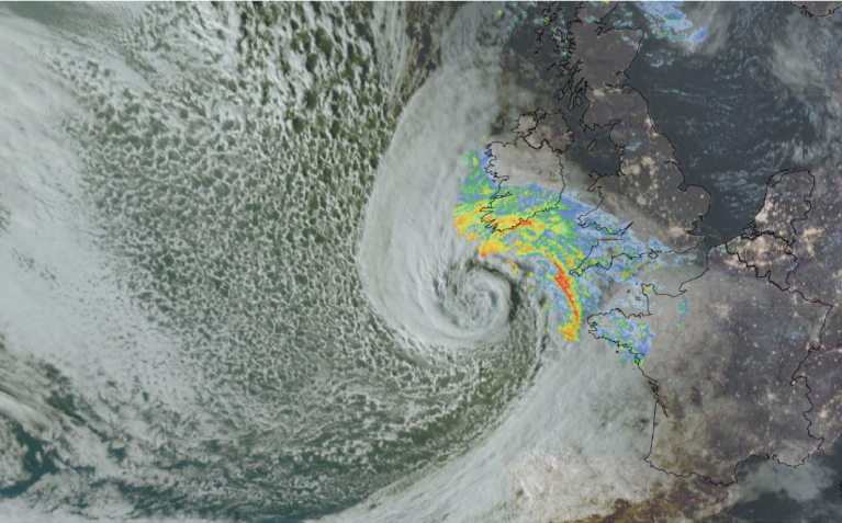 Gales sweep the English Channel on Friday as Storm Austen threatens ferry disruption