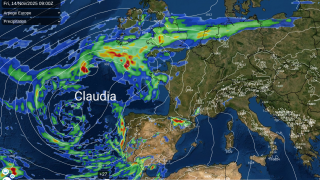 Claudia brings a wet and windy Friday, but drier then colder this weekend