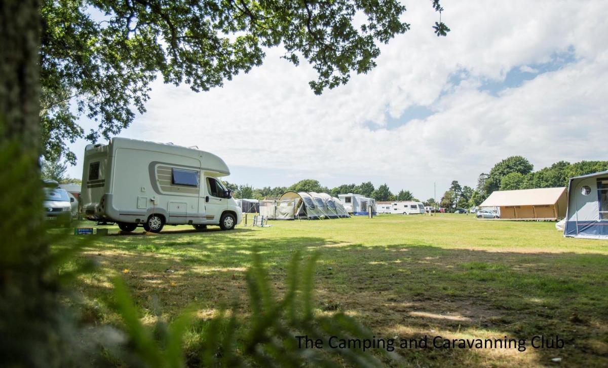 July weather as camping and caravanning sites fill up