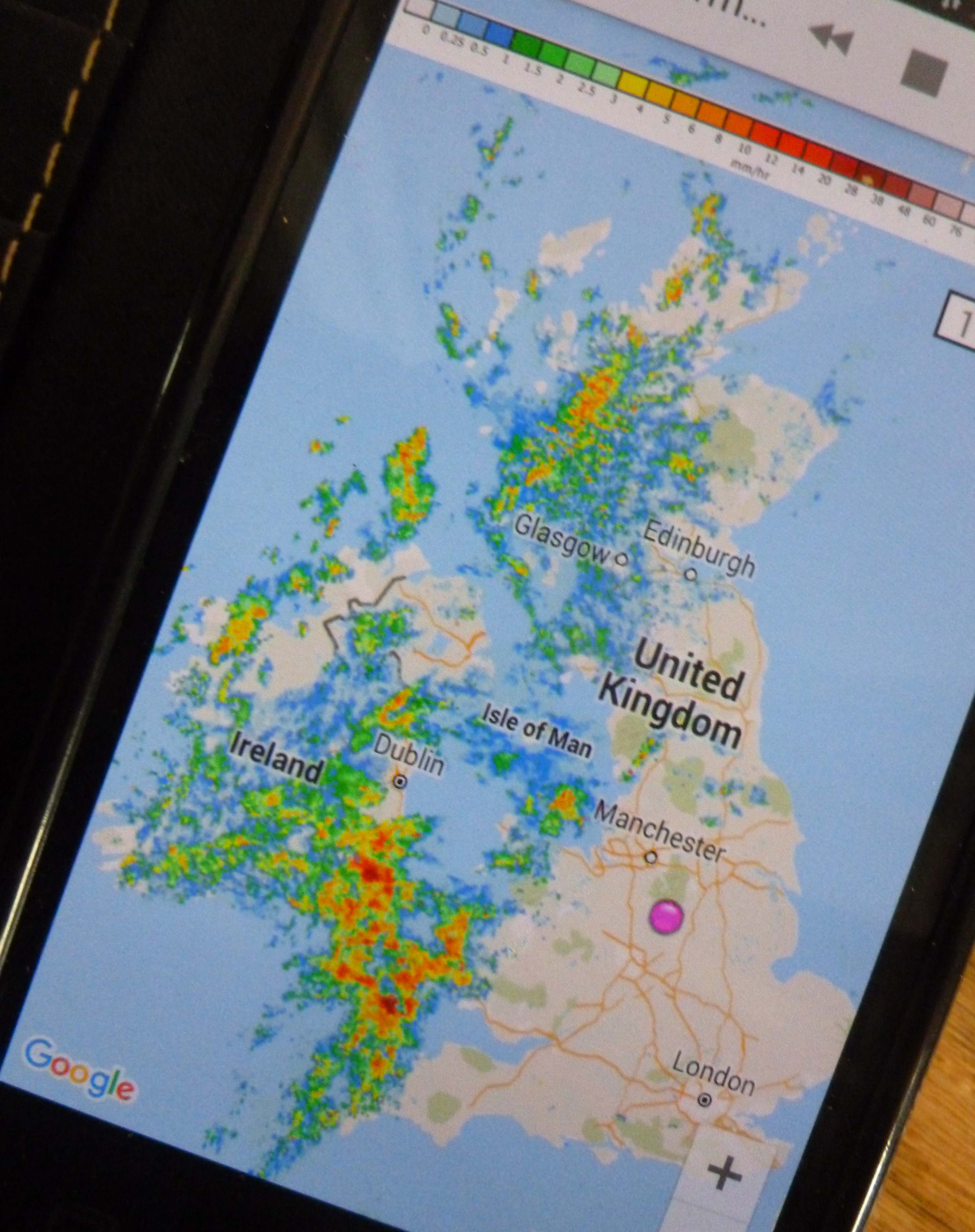 Netweather Radar app