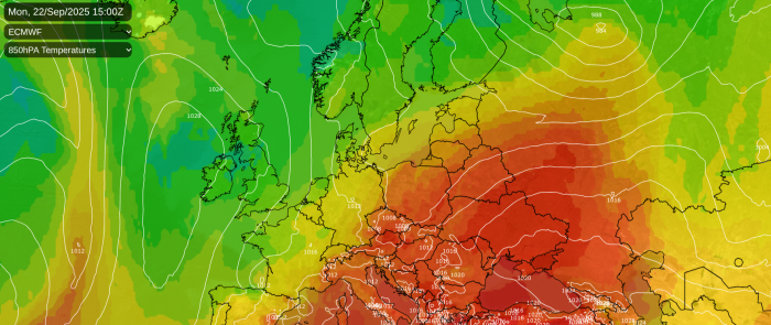 A colder outlook for next week