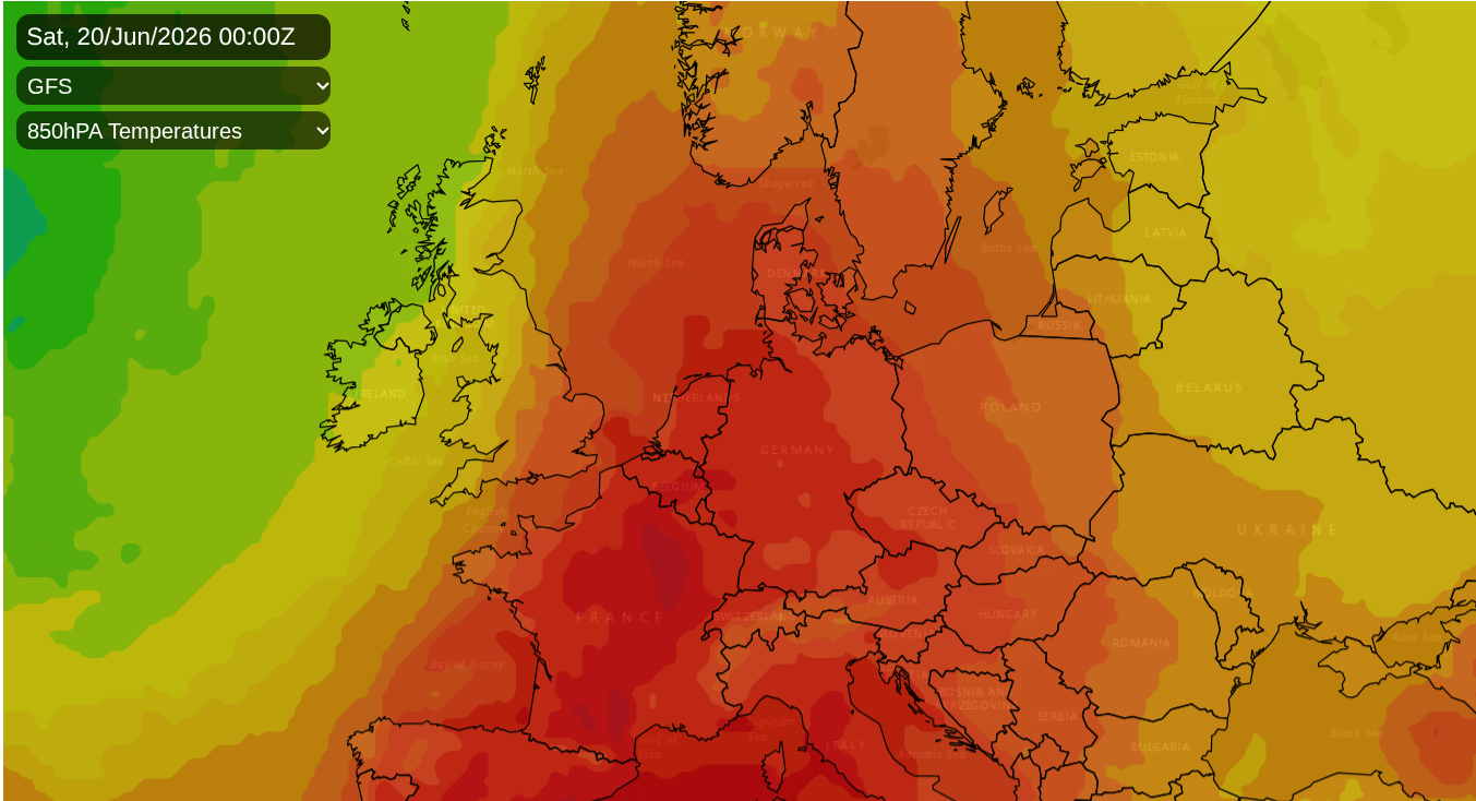 European heat edges into southern England later this week, pushing temperatures over 30C