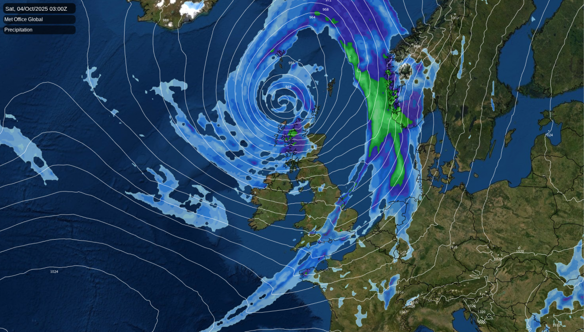 Prepare for Storm Amy in the north