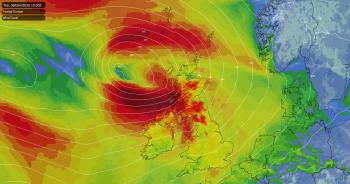 Mild But Wild as Storm Bram Sweeps In