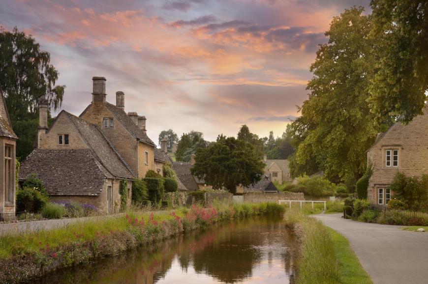 Cotswolds Slaughter cycle path