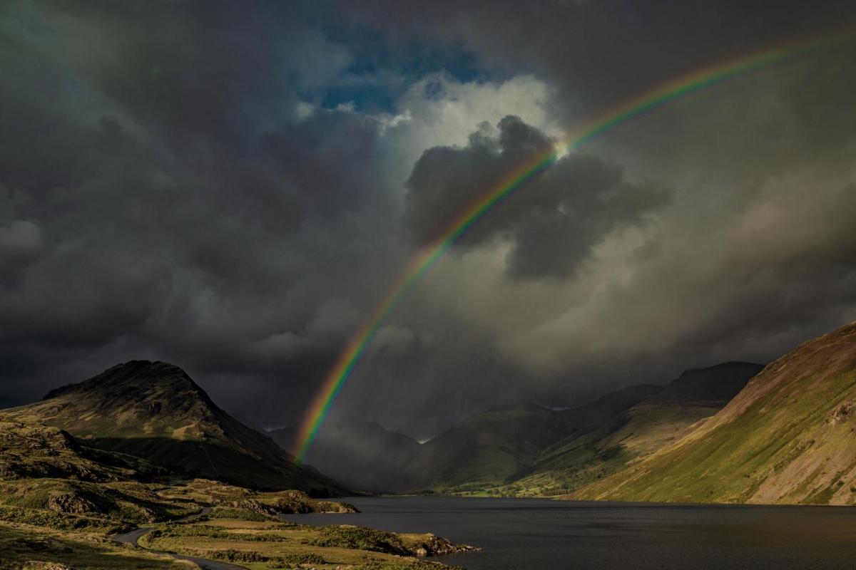 A windy start to the weekend, with showers and bright spells. Feeling colder