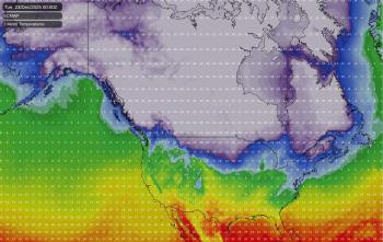 UK Christmas forecast clarity begins to emerge as extreme cold builds over Canada