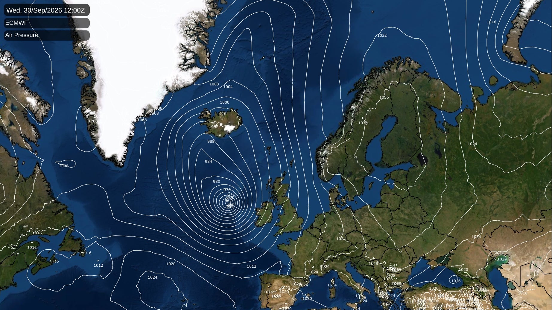 Quiet Monday before deep Atlantic low brings late-season warmth, rain and wind