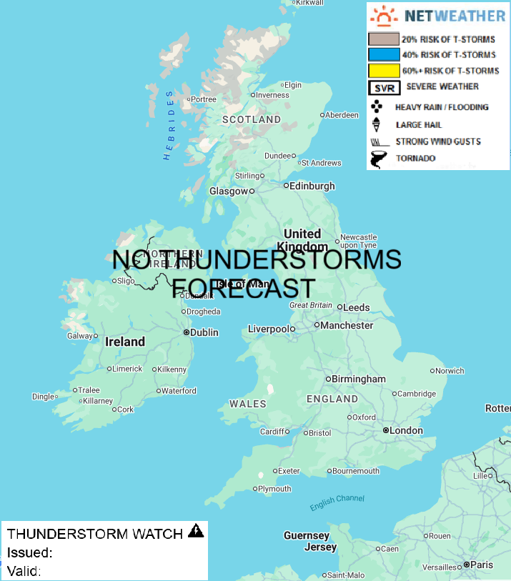 Storm forecast Map