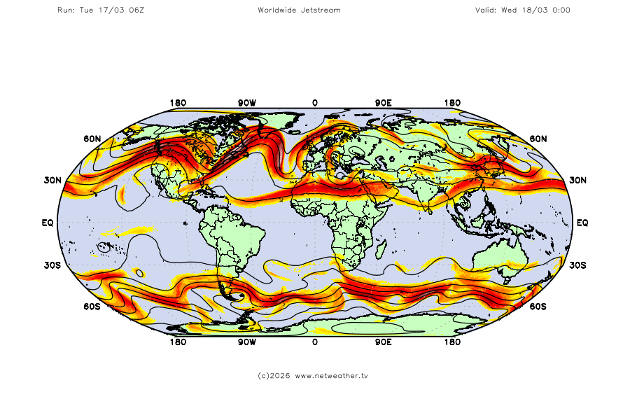 Wavy jet stream brings historic heat to western USA, rain and strong winds to Canaries & Madeira