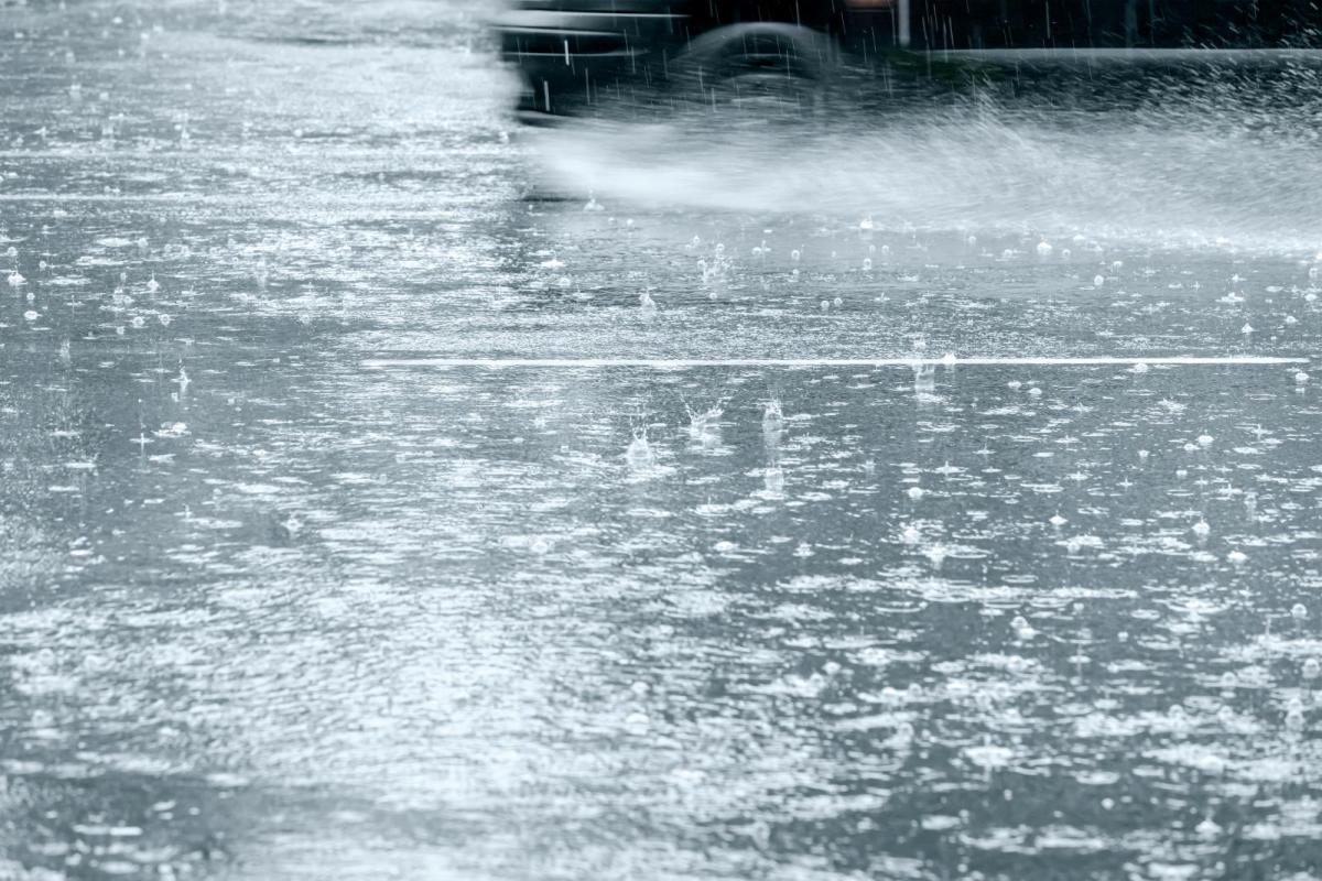 Rain warnings as hefty downpours break out with risk of thunder