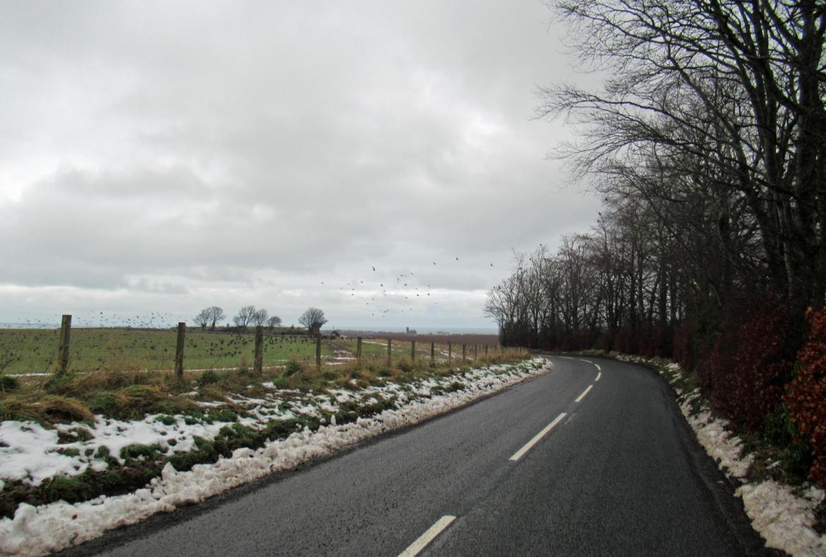 Turning colder to end the week, with snow in places