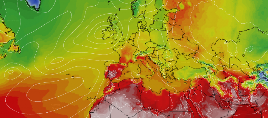 Weather Report Heat Map UK Outlook: Changeable Conditions for Late May, Spring Sunshine Update ...
