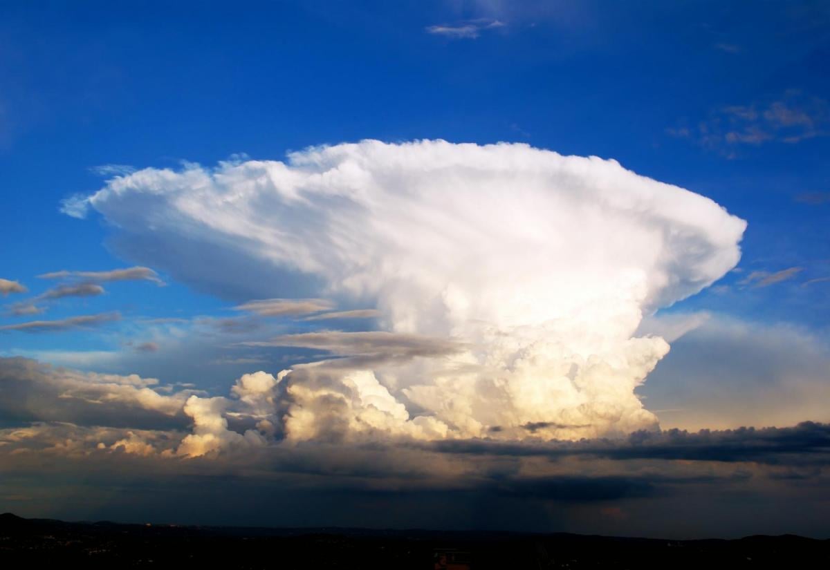 Northern Europe thunderstorms just across The Channel