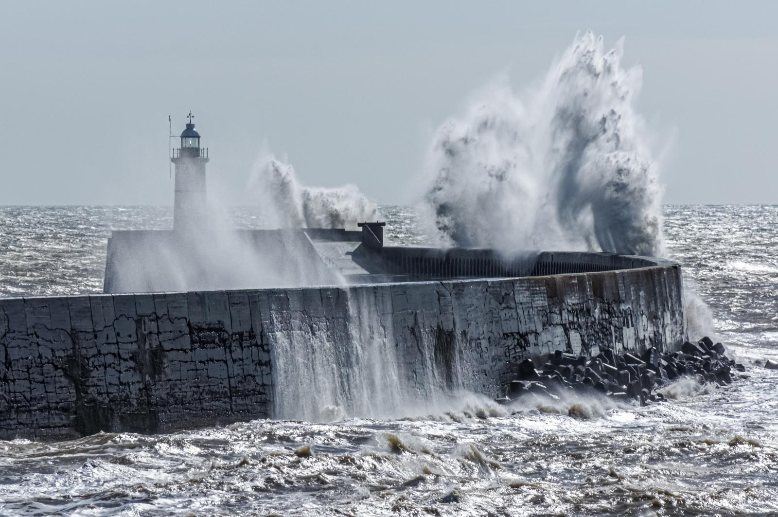 Cold on the way out, mild, increasingly wet and windy on the way in