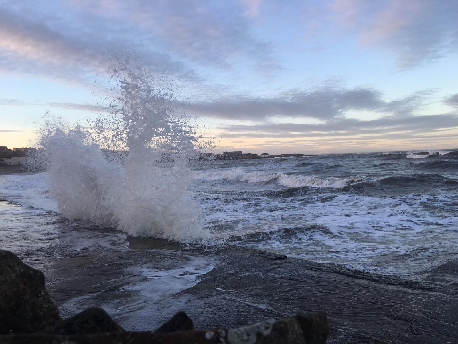 Coastal flooding, overtopping and waves