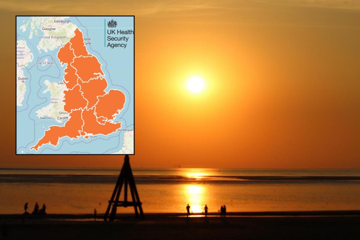 Differences between an Amber Heat Health Alert and a UK Extreme Heat warning