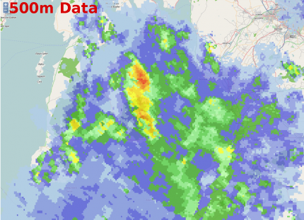 500m radar