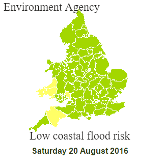 Flood maps from the Environment Agency