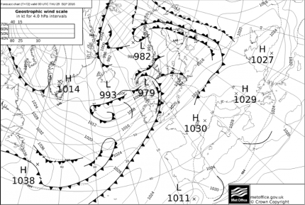 UKMO fax chart