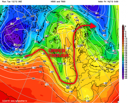 Upper trough