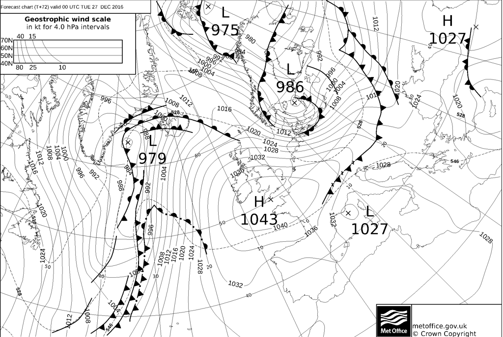 Settling Down Next Week, Then New Year Cold Snap?