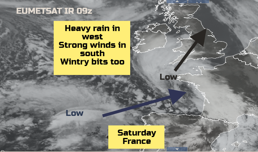 Weekend Weather - windy, wet and wintry
