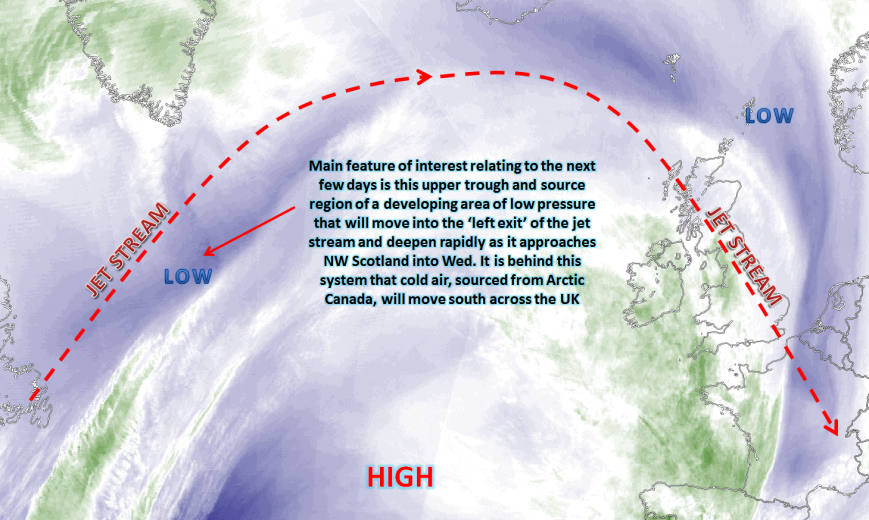 WV satellite analysis