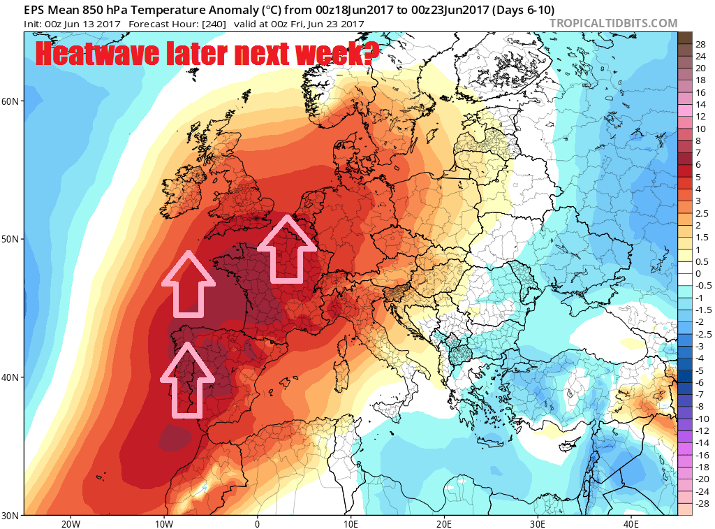 Model Woes - Heatwave Or Cool Westerlies Next Week?