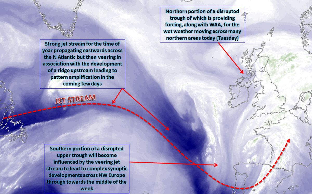 Synoptic Guidance - Unsettled Weather Continues