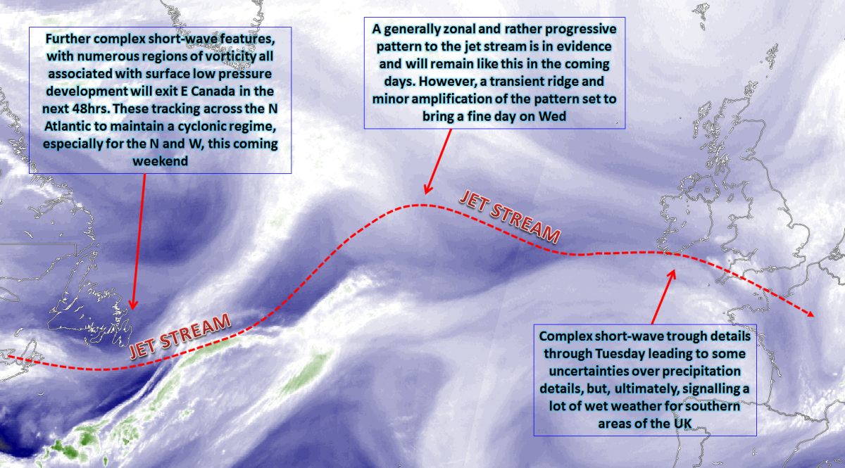 Synoptic Guidance - A Zonal and Progressive Pattern Dominates