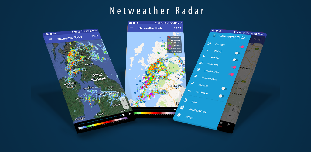 New Netweather Radar Apps
