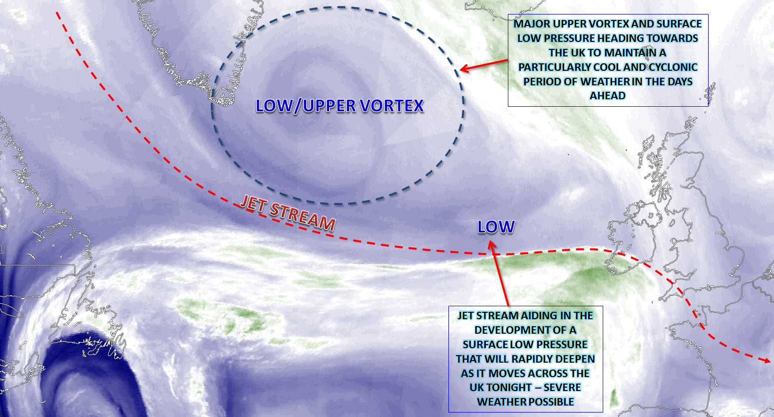 Synoptic Guidance - A Cyclonic Regime Continues