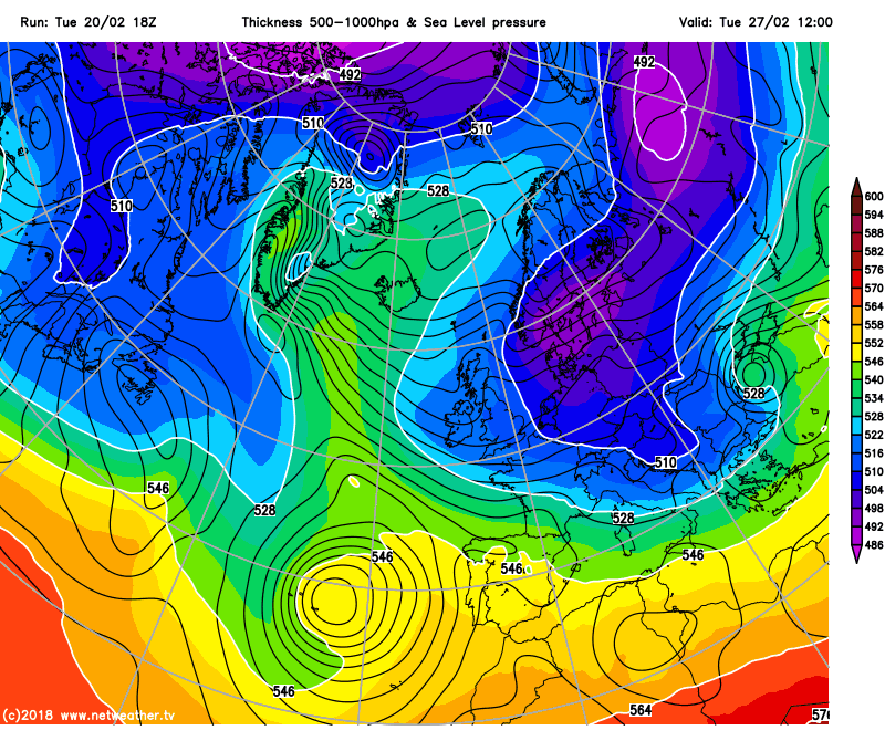 Cold air next week