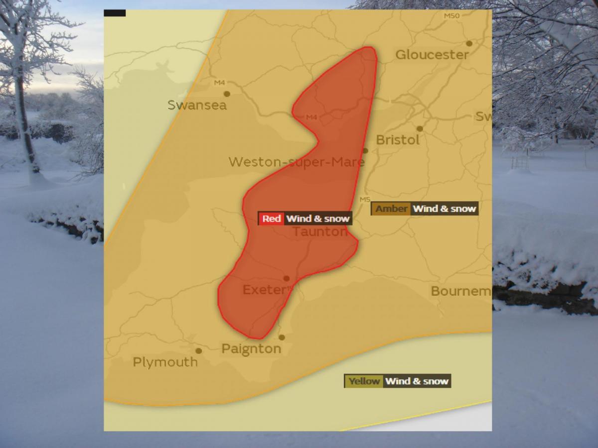 Take Action SW England and Wales, SnowStorm Emma brings winter havoc