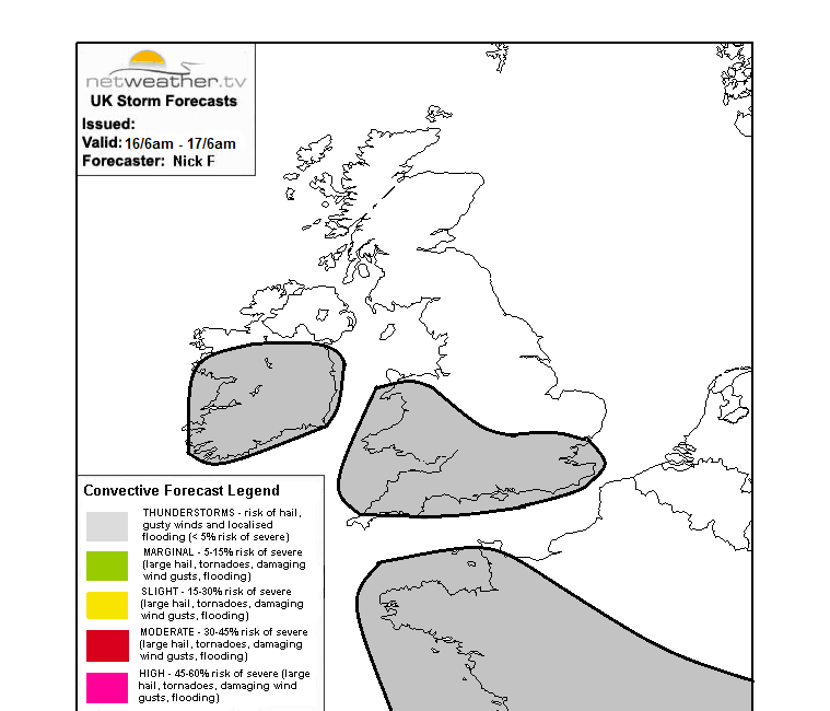 Severe Convective Weather & Storms Forecast - Netweather.tv