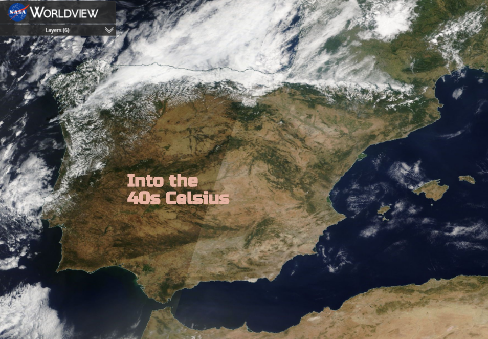 Portugal and Spain - Iberian Heat, into the 40s C
